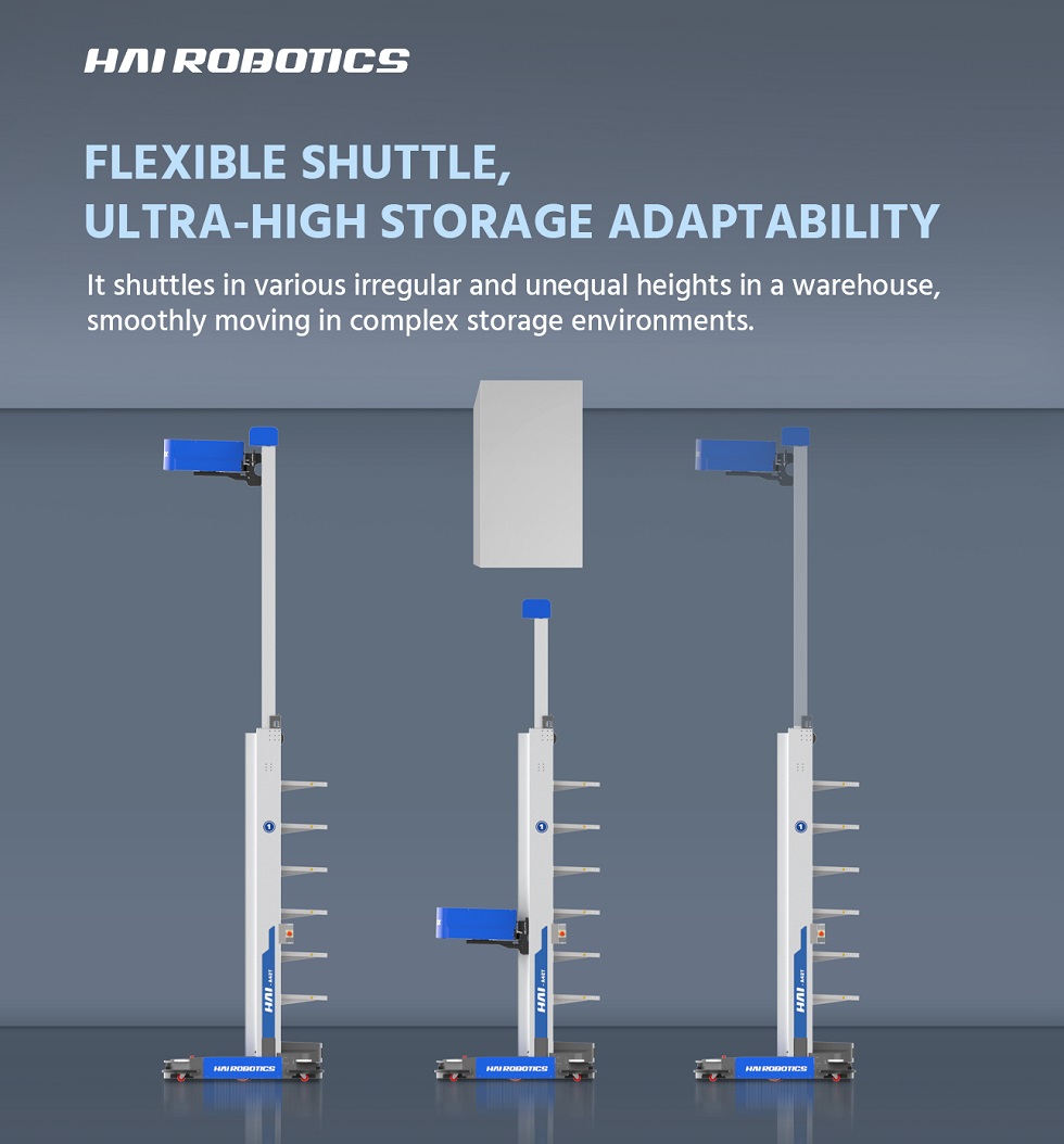 HAIPICK system provides flexible shuttle, ultra-high storage adaptability.jpg.jpg